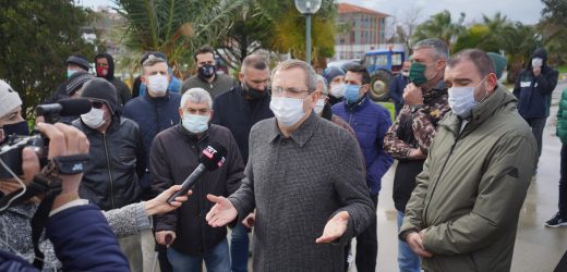 BAŞKAN ERGİN AMATÖR BALIKÇILAR İLE BULUŞTU