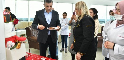 *Kursiyerlerin el emeği ürünleri tam not aldı