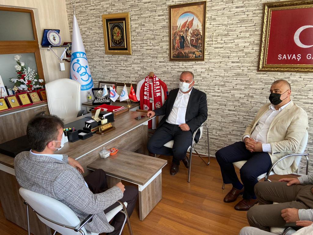 Canik Belediye Başkanı Sandıkçı’dan BEM BİR SEN’i ziyaret