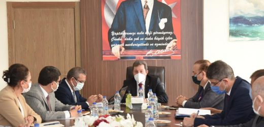 Vali Orhan Tavlı Menteşe İlçesinde Muhtarlarla bir araya geldi