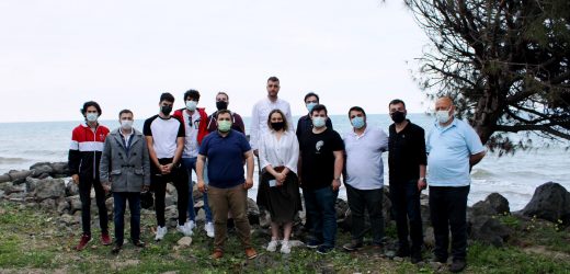 CHP’li gençlerden Demir’e kıyı erozyonu tepkisi