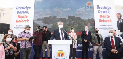 Sarıçam ilçesinde nar ve sebze üreticileri için soğuk hava deposu açıldı…