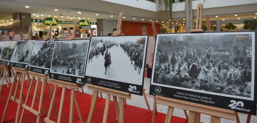 Atatürk’ün Ankara’ya gelişi fotoğraf sergisi ile ANKAmall’da kutlanıyor