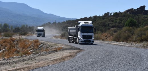 Hacıbayramlar-Kırıkköy arası asfaltlandı