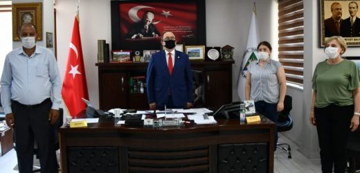 CUMHURİYET BAŞSAVCISI MUHAMMED YASİN BAŞBAY, BELEDİYE BAŞKANI DEMİRHAN ELÇİN’E VEDA ZİYARETİNDE BULUNDU