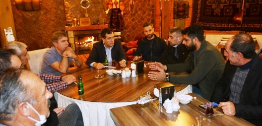 BAŞKAN DEMİR, MUHTARLARLA BİR ARAYA GELDİ