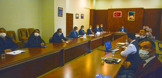 BAŞKAN EKİNCİ’DEN 2020 YILI DEĞERLENDİRME TOPLANTISI