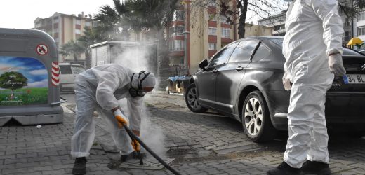 EDREMİT’TE SİNEKLE MÜCADELE SÜRÜYOR