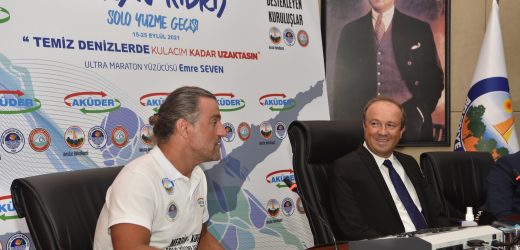 DENİZ KİRLİLİĞİNE DİKKAT ÇEKMEK İÇİN MERSİN’DEN KIBRIS’A YÜZECEK