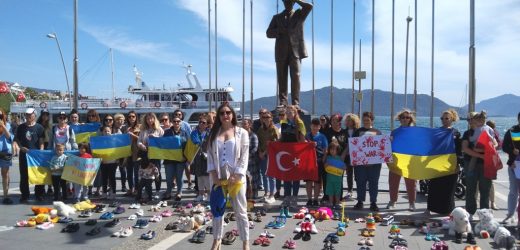 UKRAYNA’DAKİ SAVAŞIN ACISI MARMARİS’TE YAŞANIYOR!