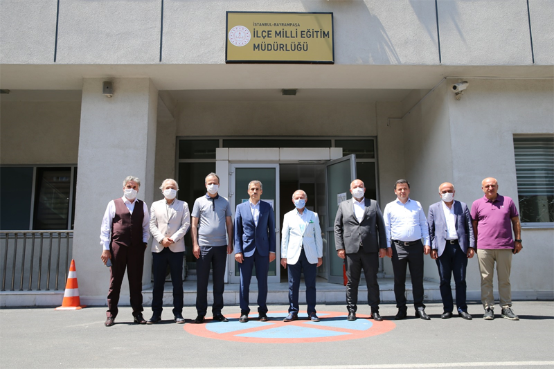 BAŞKAN AYDINER’DEN YENİ EMNİYET VE MİLLİ EĞİTİM MÜDÜRLERİNE ZİYARET