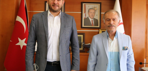 KARDEŞ ŞEHRİN BAŞKANINDAN BAŞKAN AYDINER’E ZİYARET