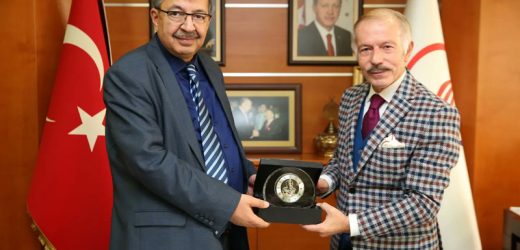 HAYATİ İNANÇ’TAN BAŞKAN AYDINER’E ZİYARET