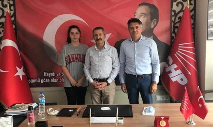 Hüseyin Ergin’den Zile İlçe Teşkilatına ziyaret