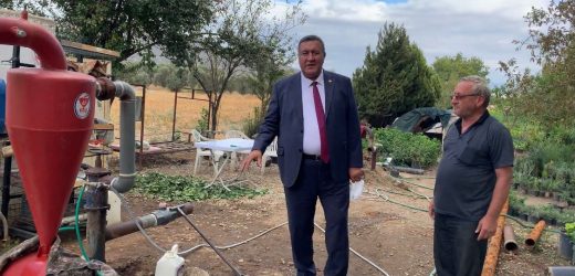 Gürer: “Yeraltı su seviyesi düşüyor”