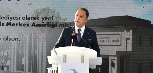 GÜRPINAR POLİS MERKEZ AMİRLİĞİ’NİN TEMELİ ATILDI