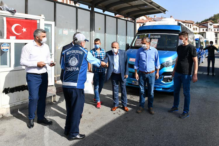 BÜYÜKŞEHİR’DEN ULAŞIM ESNAFINA DESTEK SÜRÜYOR
