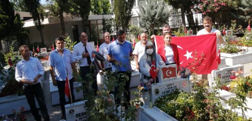 ÇEPNİ’LİLER ŞEHİTLİĞİ ZİYARET ETTİ