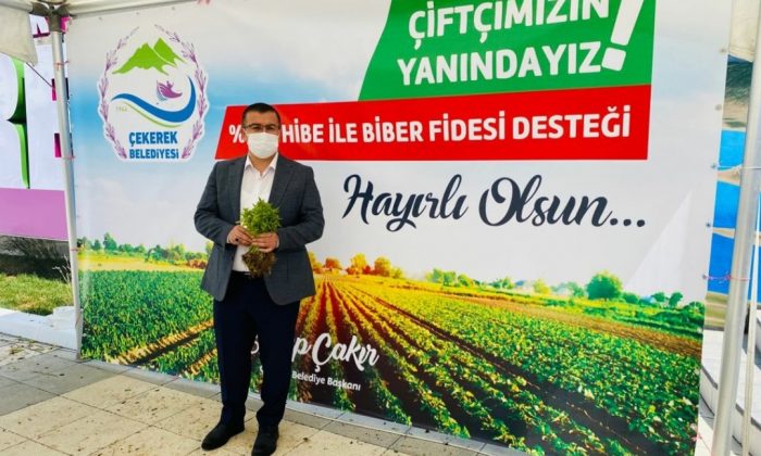 Başkan Çakır: Çiftçilerimize Alım Garantili 1 Milyon Biber Fidesi dağıtımı gerçekleştirdik.