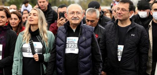 Kılıçdaroğlu ve Akşener’den Maratona 7000 Adımlık Katılım