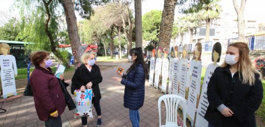 Özgecan Aslan için Şirinyer Parkı’nda farkındalık koridoru