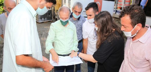 BAYRAMPAŞA’DA YOLLAR VE KALDIRIMLAR YENİLENİYOR