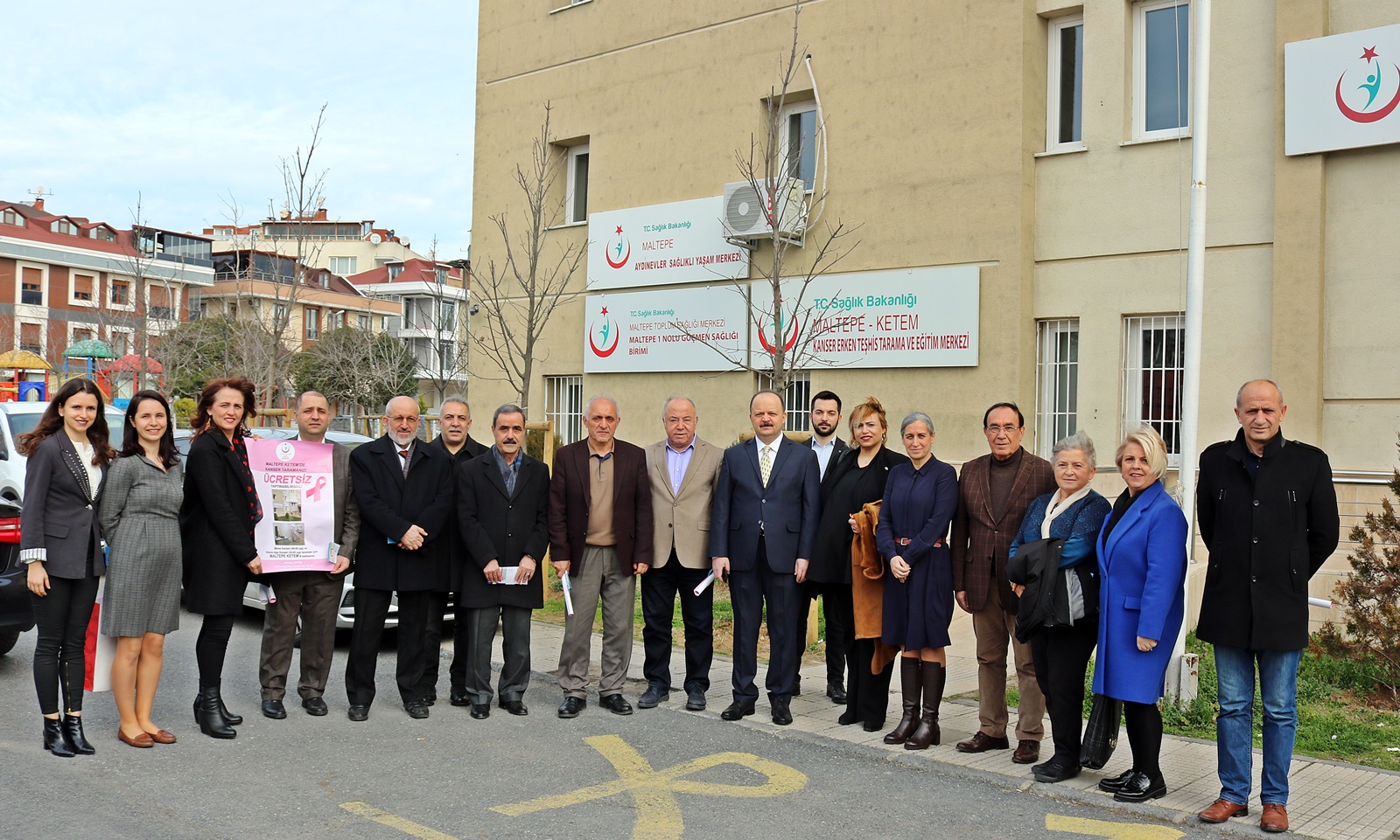 Kaymakam Dallı, Muhtarlar ile Sağlıklı Hayat Merkezi’ni ziyaret etti