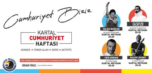 KARTAL BELEDİYESİ’NDEN CUMHURİYET’İN 98. YILINA YAKIŞIR KUTLAMA