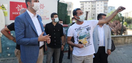 KARTAL BELEDİYESİ’NİN YOL YAPIM SEFERBERLİĞİ DEVAM EDİYOR