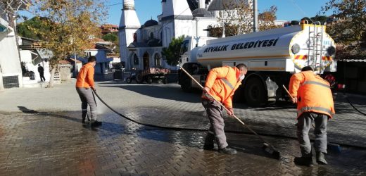 AYVALIK’TA DİP BUCAK KORONA TEMİZLİĞİ