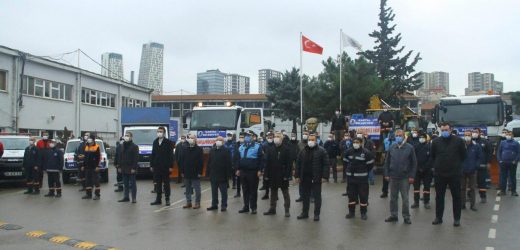 Kartal Belediyesi Beklenen Kar Yağışı Öncesi Teyakkuza Geçti