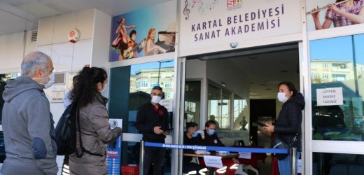 Kartal Belediyesi Sanat Akademisi Müzik Bölümü Yetenek Sınavı Sıkı Önlemlerle Yapıldı