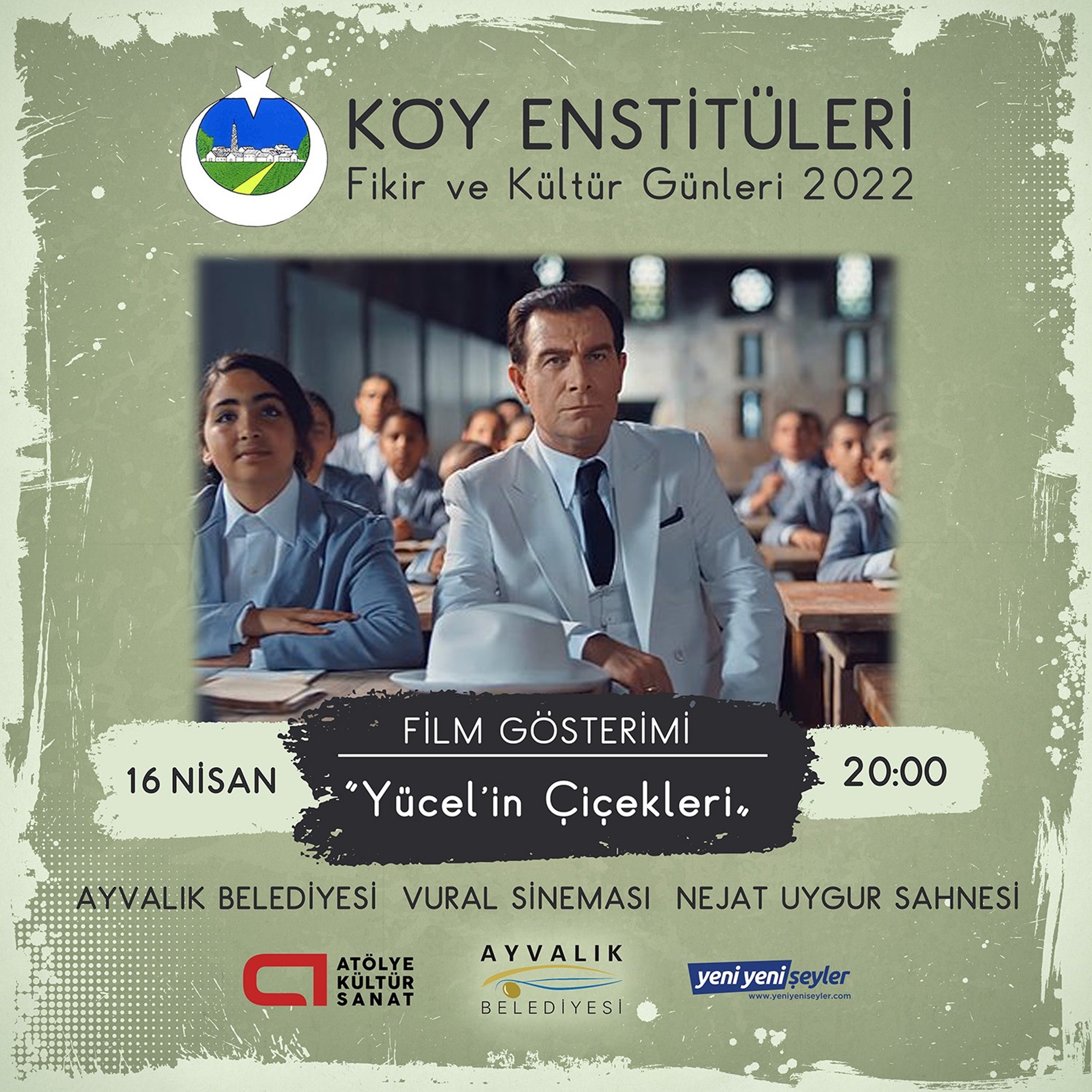 KÖY ENSTİTÜLERİ FİKİR VE KÜLTÜR GÜNLERİ İKİNCİ KEZ AYVALIK’TA BAŞLIYOR!