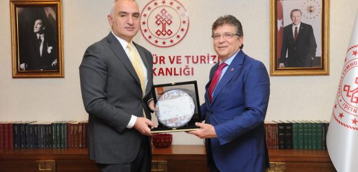 BAŞKAN ARSLAN’DAN KÜLTÜR VE TURİZM BAKANI ERSOY’A ZİYARET