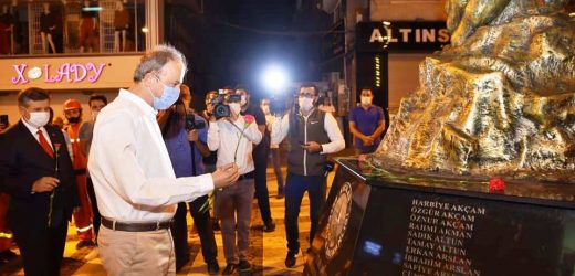 MARMARA DEPREMİ’NİN 21. YILINDA HAYATINI KAYBEDENLER AVCILAR’DA ANILDI