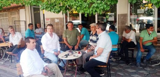 Başkan Arslan, sorunları dinliyor