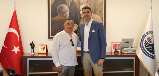 Moldova Eski Teknik Direktörü Engin Fırat’tan Başkan Gökhan Yüksel’e Ziyaret