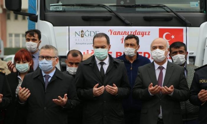 Niğde, İzmir İçin Tek Yürek Oldu