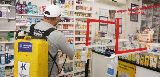 KÜÇÜKÇEKMECE’DE KORONAVİRÜSLE MÜCADELE ARALIKSIZ SÜRÜYOR