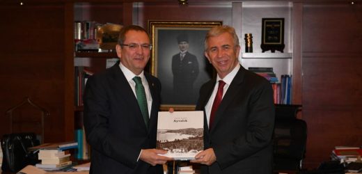 MANSUR VE MESUT BAŞKAN ANKARA’DA BULUŞTU