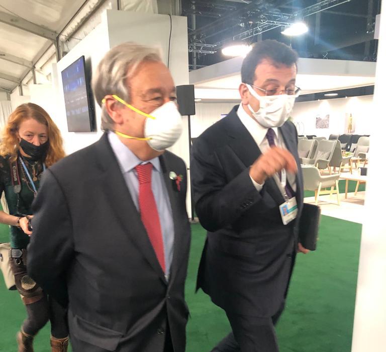 İMAMOĞLU GLASGOW’DAN ÇAĞRI YAPTI: “İSTANBUL DEPREMİ İÇİN GLOBAL DAYANIŞMA GEREĞİ VARDIR”