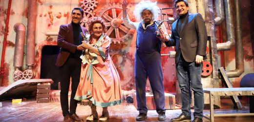 ‘İKİ KİŞİLİK HIRGÜR’ OYUNU, KARTAL’DA TİYATROSEVERLER İLE BULUŞTU