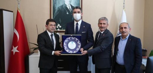 SAMKON ve SAMDEF’ten Başkan Yüksel’e Ziyaret