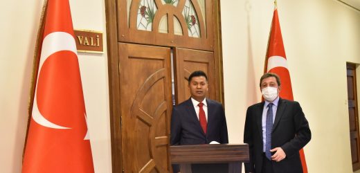 Sri Lanka Ankara Büyükelçisinden Vali Orhan Tavlı’ya Ziyaret