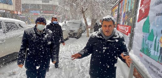 ARDAHAN BASIN: KARLA MÜCADELE EKİPLERİ İŞ BAŞINDA!