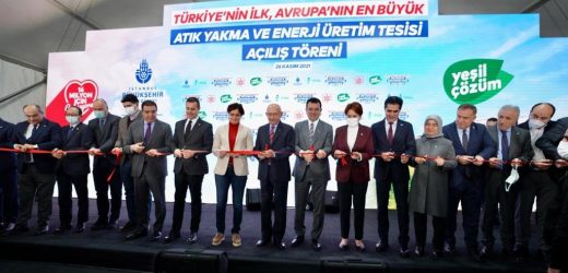 Avrupa’nın en büyük ‘Atık Yakma ve Enerji Üretim Tesisi’ni Kılıçdaroğlu, Akşener ve İmamoğlu açtı