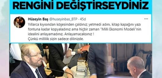 BTP liderinden Erdoğan’a ‘Türkiye Ekonomi Modeli’ tepkisi…