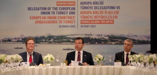 AB TÜRKİYE DELEGASYONU’YLA BİR ARAYA GELEN İMAMOĞLU: “DEĞİŞİM SÜRECİNE HAZIRLANIN”