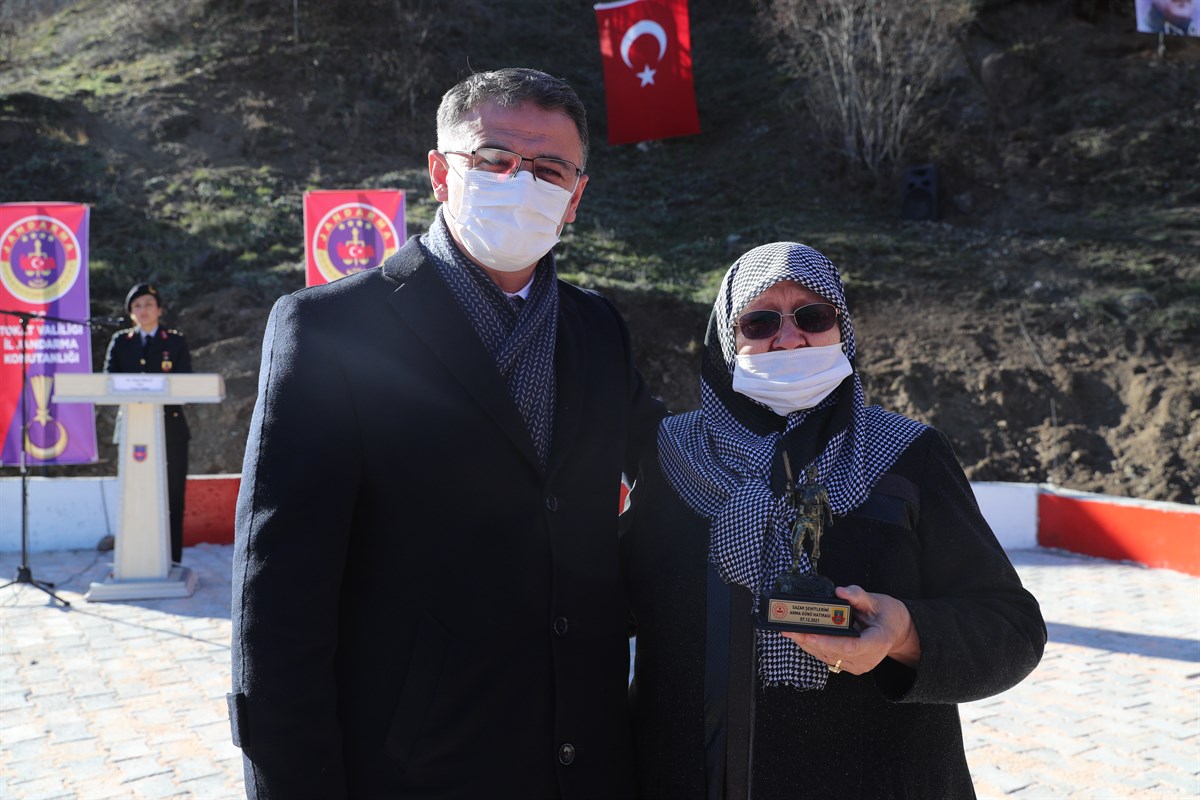 Vali Balcı, Sazak Şehitlerini Rahmetle Andı