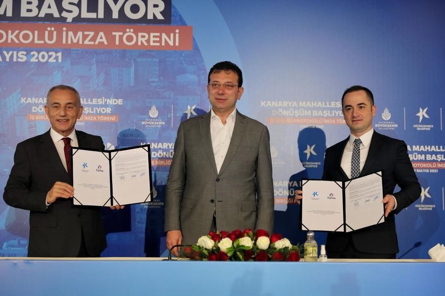 Kanarya Mahallesi’nin kentsel dönüşümü için protokol imzalandı